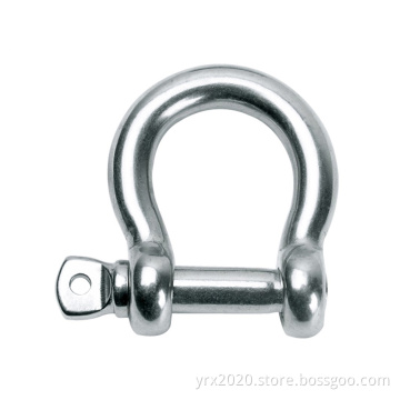 Bow Shackle With Safety Pin